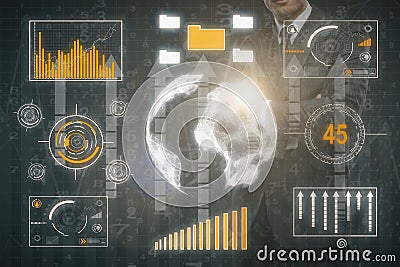 Data concept Stock Photo