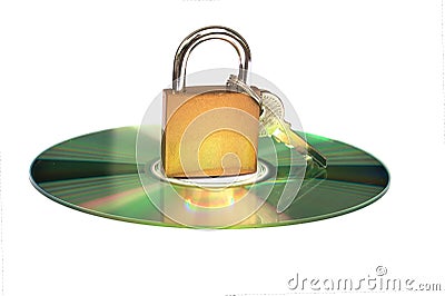 Data encryption and security Stock Photo