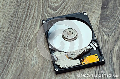 Data hard drive backup disc hdd disk restoration restore recovery engineer work tool virus access file fixing failed Stock Photo