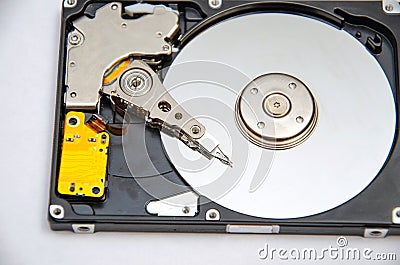 Data hard drive backup disc hdd disk restoration restore recovery engineer work tool virus access file fixing failed Stock Photo