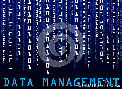 Data management Stock Photo