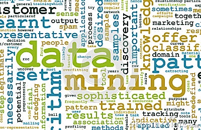 Data Mining Stock Photo