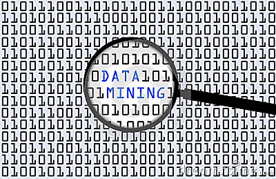 Data mining Stock Photo