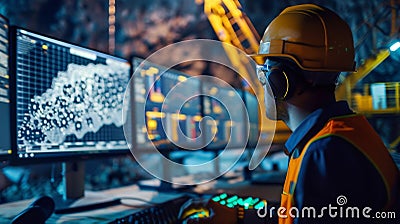 The data mining process is comparable to a delicate art form with experienced miners delicately extracting valuable Stock Photo