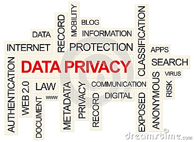 Data Privacy Stock Photo