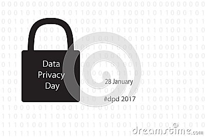 Data privacy day Vector Illustration