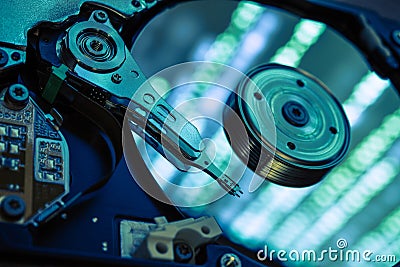 Data Recovery Concept Stock Photo