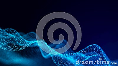 Data reset. Data loss. Computer virus. Technology background. 3D rendering Stock Photo