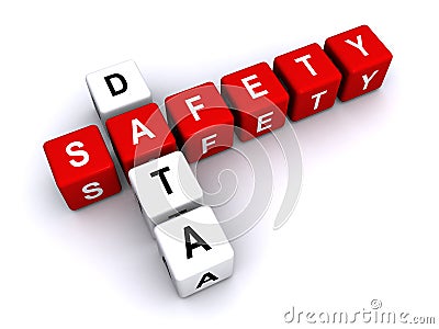 Data and safety Stock Photo