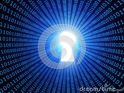 Data security concept Stock Photo