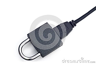 DATA SECURITY Stock Photo