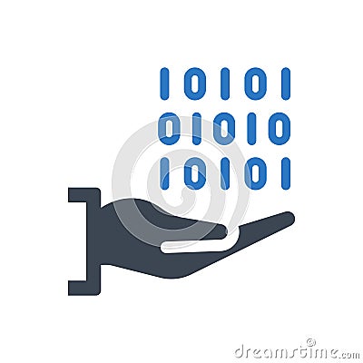 Data share icon Vector Illustration