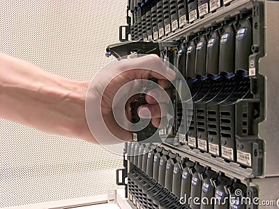 Data Storage Stock Photo