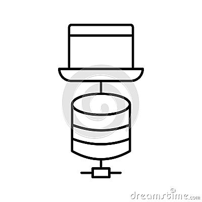 Data 0Vector icon which can easily modify or edit Vector Illustration