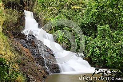 Datanla waterfall in Dalat, Vietnam Stock Photo