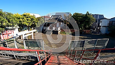 Tamagawa Benzaiten, a shrine in Ota-ku, Tokyo, Japan Stock Photo