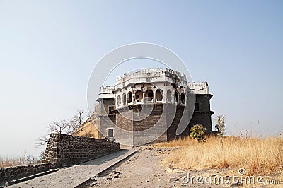 Daulatabad fort, topmost building or summit, Aurangabad, Maharashtra Daulatabad fort Stock Photo