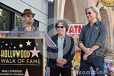 Dave Stewart, Daryl Hall & John Oates Editorial Stock Photo