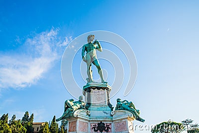 David florence piazzale michelangelo Editorial Stock Photo