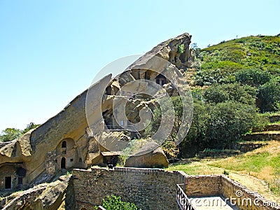 David Gareja monastery complex in Eastern Georgia Stock Photo