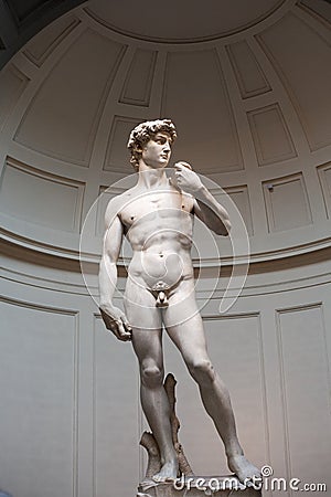 Michelangelo's David Editorial Stock Photo