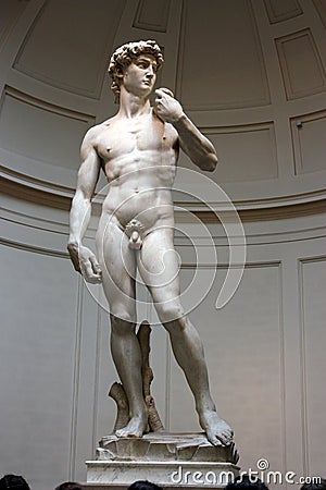 David of Michelangelo florence Editorial Stock Photo