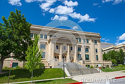 David P. Gardner Hall at University of Utah, Salt Lake City, Utah, USA Editorial Stock Photo