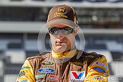 David Regan at the Daytona 500 Editorial Stock Photo