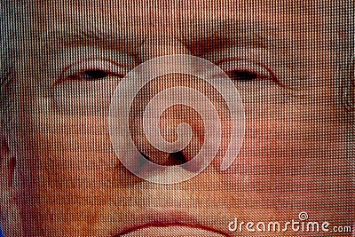 President of the United States Donald Trump Editorial Stock Photo