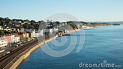 Dawlish in Devon Stock Photo