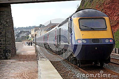 Dawlish Diesel Stock Photo