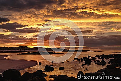 Dawn at Port Fairy, Victoria, Australia, Great Ocean Road, Victoria, Australia Stock Photo