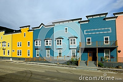 Dawson city Stock Photo