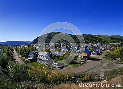 Dawson City Stock Photo