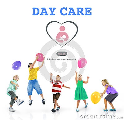 Day Care Center Child Education Kindergarten Concept Stock Photo