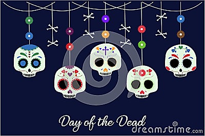 Day of the dead Vector Illustration