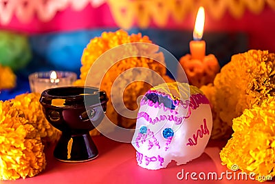Day of the dead celebration Stock Photo