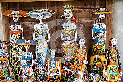 Day of the Dead Crafts Stock Photo