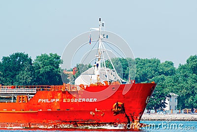 Philipp Essberger Ship Baltiysk Russia Editorial Stock Photo