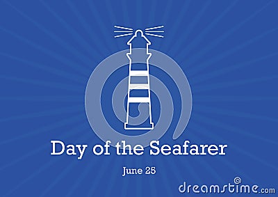 Day of the Seafarer vector Vector Illustration