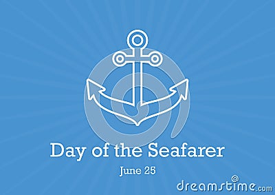 Day of the Seafarer vector Vector Illustration