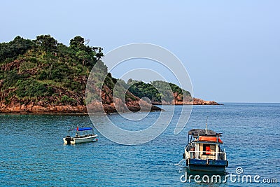 Day view of Redang Island Stock Photo