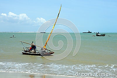 Daytime of fishing Stock Photo