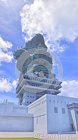 Daytime tallest statue Stock Photo