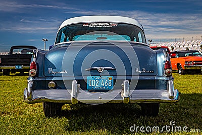 1954 Plymouth Savoy Sedan Editorial Stock Photo