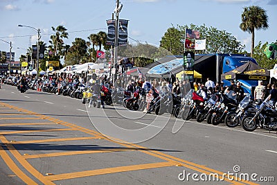 Daytona Bike Week Editorial Stock Photo