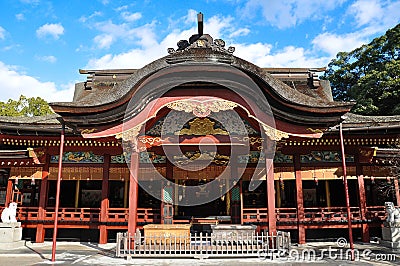 Dazaifu shrine, Fukuoka, Japan Stock Photo