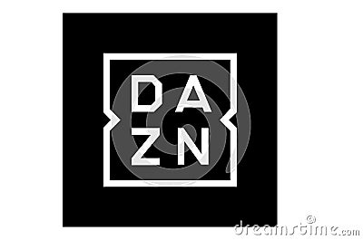 DAZN Logo Editorial Stock Photo