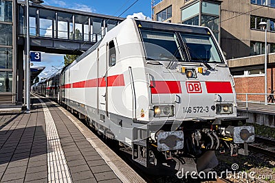 DB Intercity 2 train Editorial Stock Photo