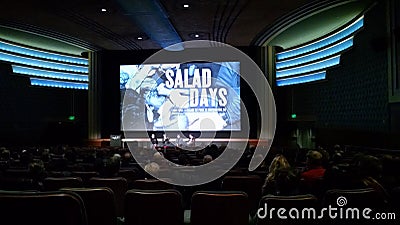 DC premiere of the film documentary Salad Days at the American Film Institute Editorial Stock Photo